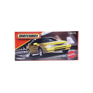 Matchbox DNK70 Power Grab | Subaru SVX - Yellow (105/125) JTP79