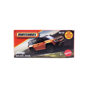 Matchbox DNK70 Power Grab - 2025 Jeep Recon