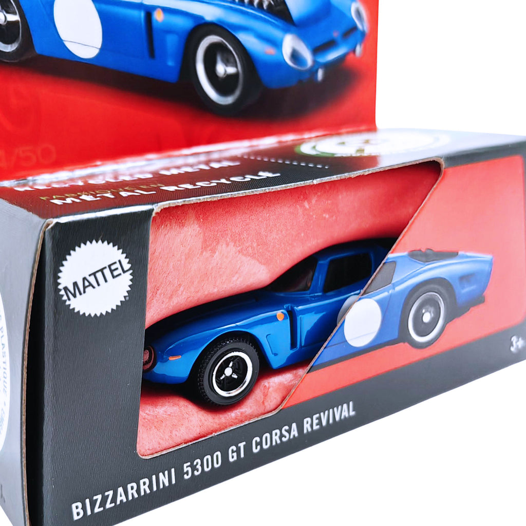Matchbox Moving Parts | Bizzarrini 5300 GT Corsa Revival - Blue (JBW98)