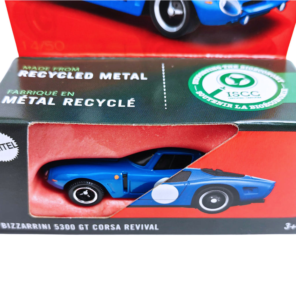 Matchbox Moving Parts | Bizzarrini 5300 GT Corsa Revival - Blue (JBW98)