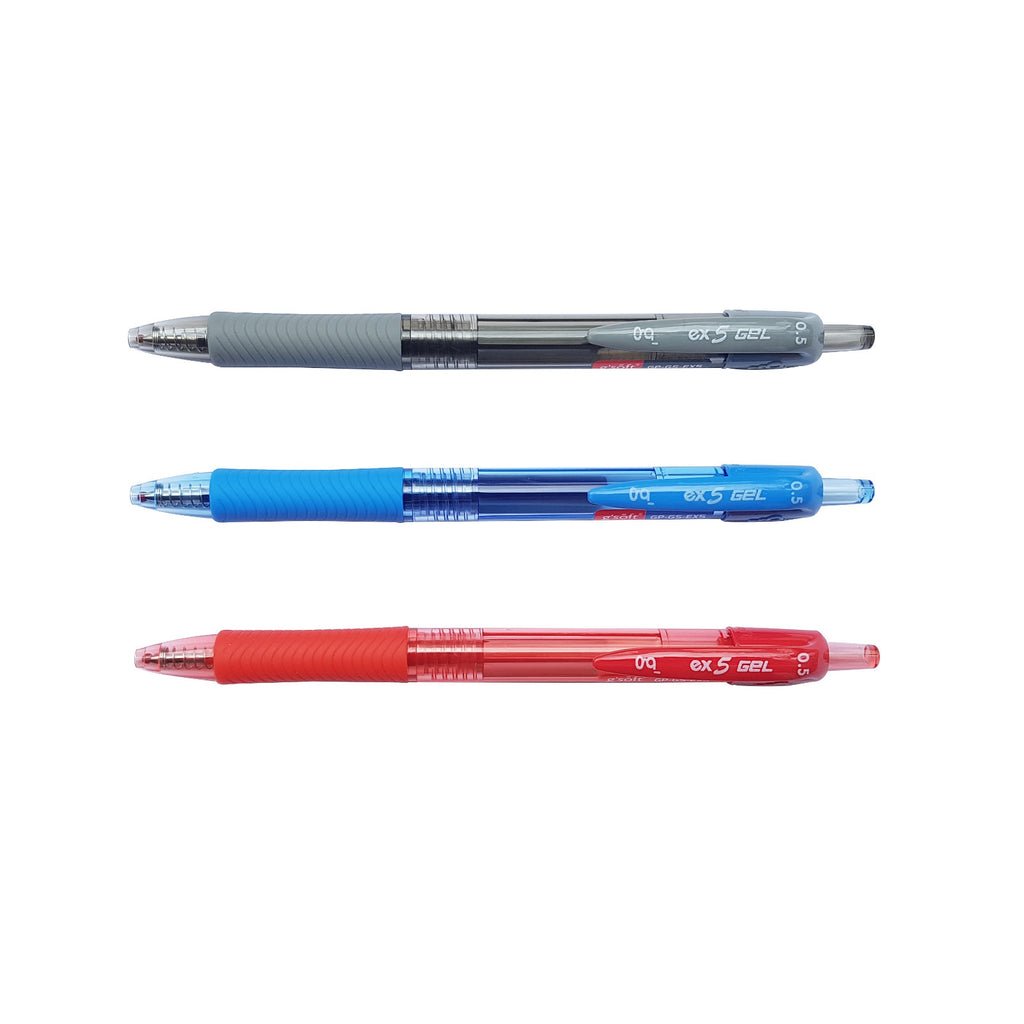G'Soft EX5 Retractable Gel Ink Pen |  0.5mm