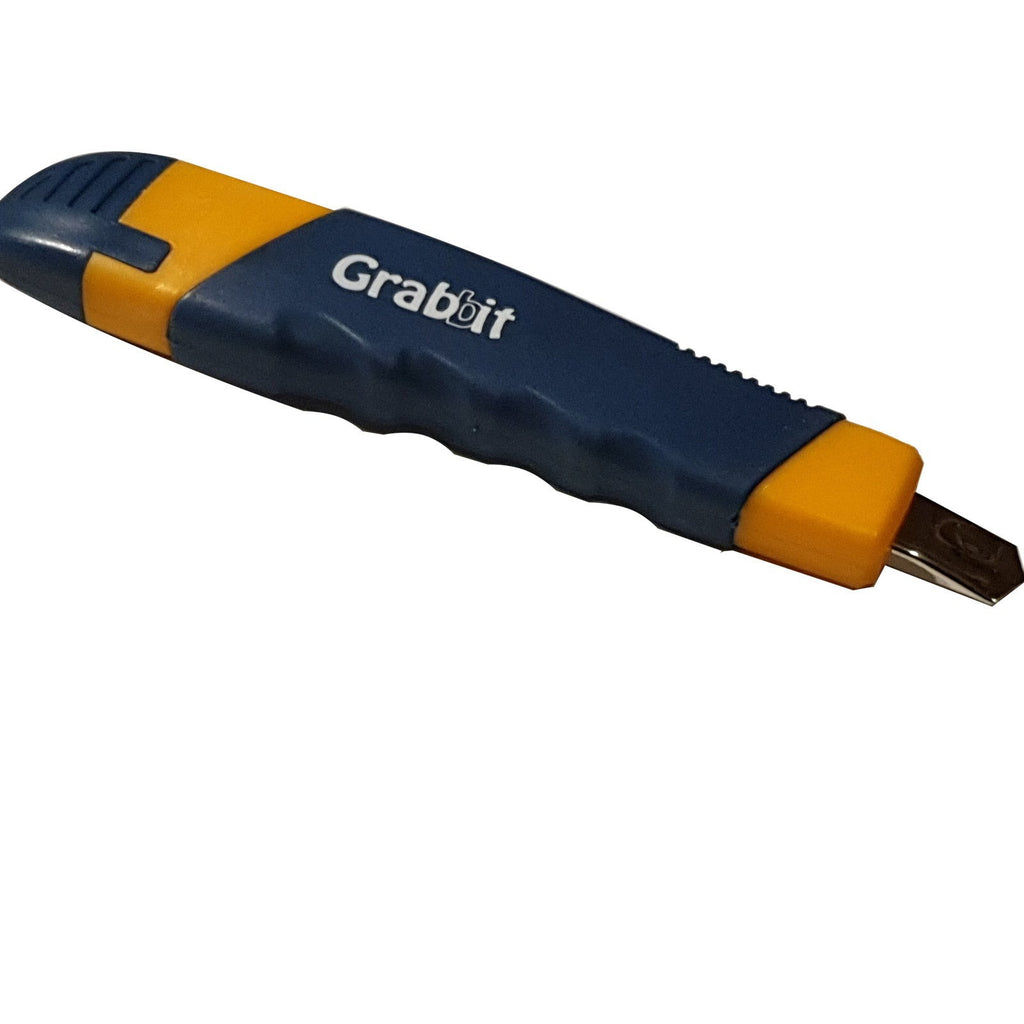 Grabbit Plus+ 9mm Snap-Off Blade Cutter TPR Grip