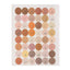 Basic Dots Colourful 1.5cm Round Sticker Sheets - Emoji - Skin