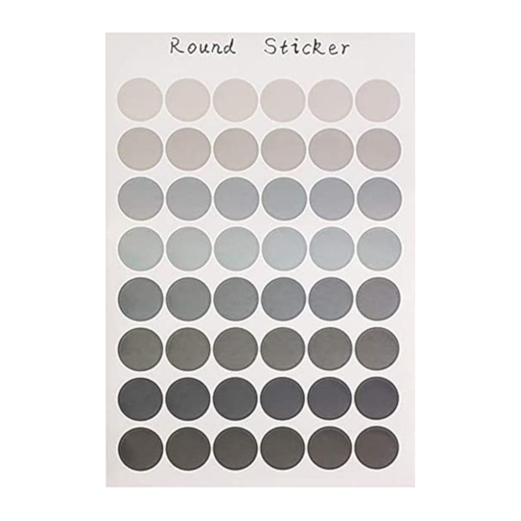Basic Dots Colourful 2cm Round Sticker Sheets