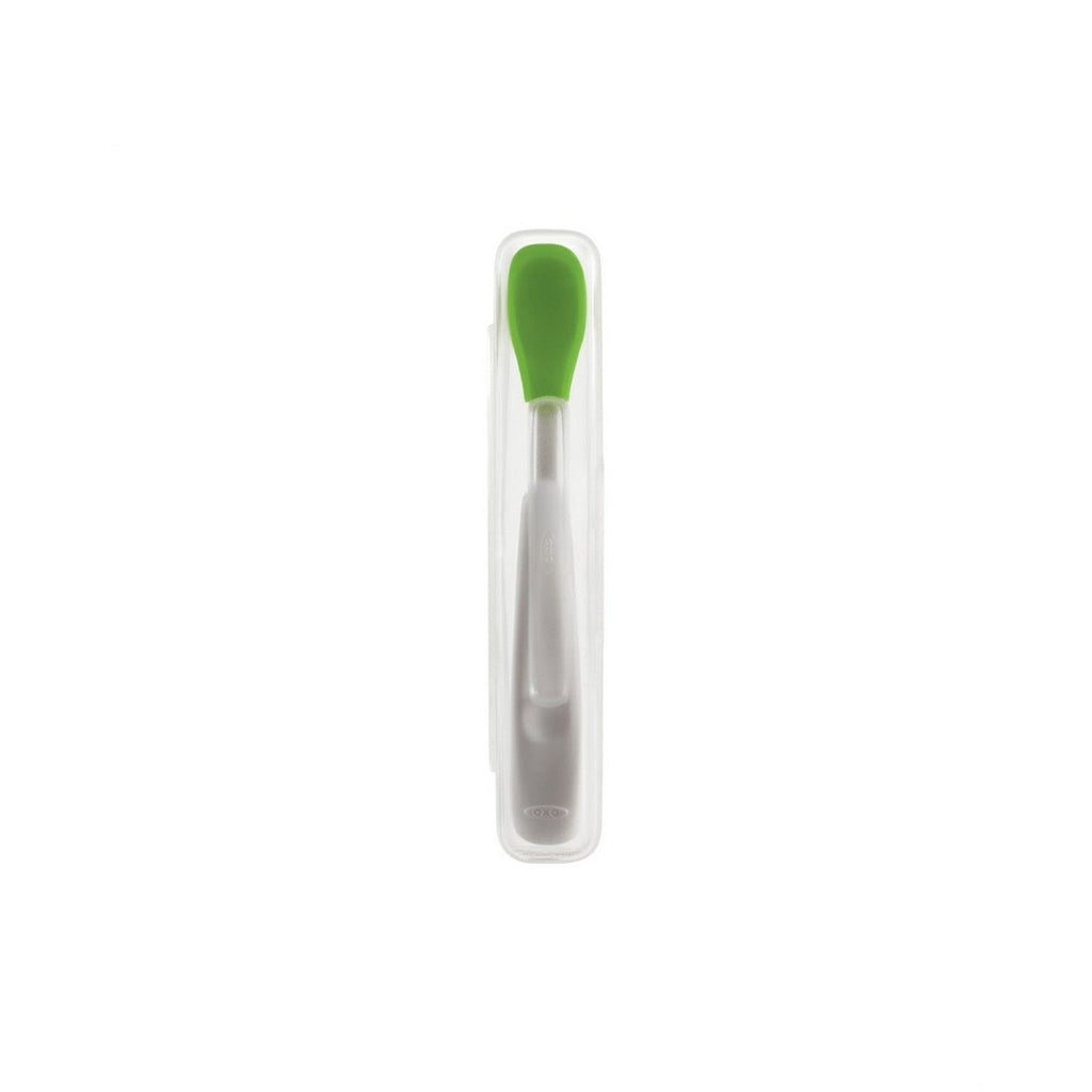 Oxo Tot On-the-Go Feeding Spoon | Green