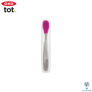 Oxo Tot On-the-Go Feeding Spoon | Pink