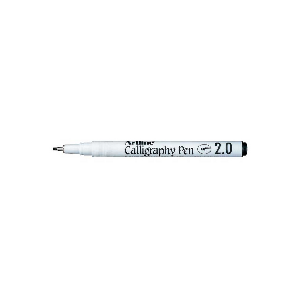 Artline Calligraphy Pen Black Ink - 1.0, 2.0, 3.0, 4.0mm