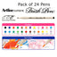 Artline Supreme Brush Pens | Pack of 24 Colours