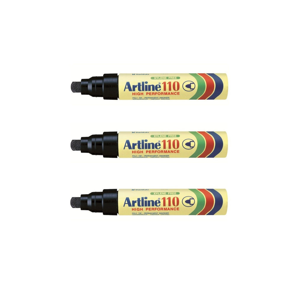 Artline 110 High Performance Black Permanent Marker