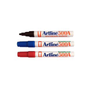 Artline 500A Whiteboard Marker Pen | 2mm Bullet Point