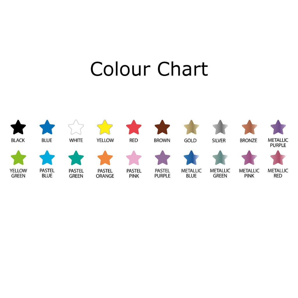 Artline Decorite Marker | Brush Style - Colour Chart