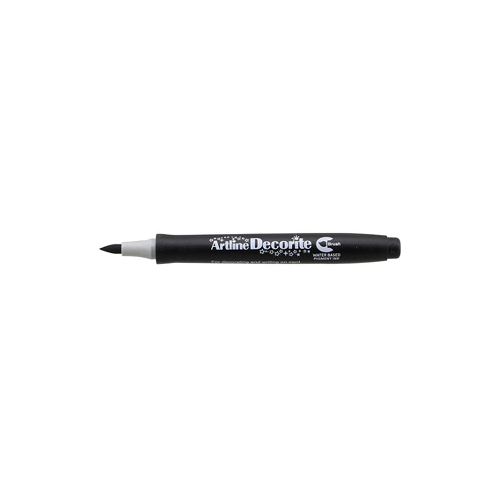 Artline Decorite Markers | Brush Style Marker Pen - Black