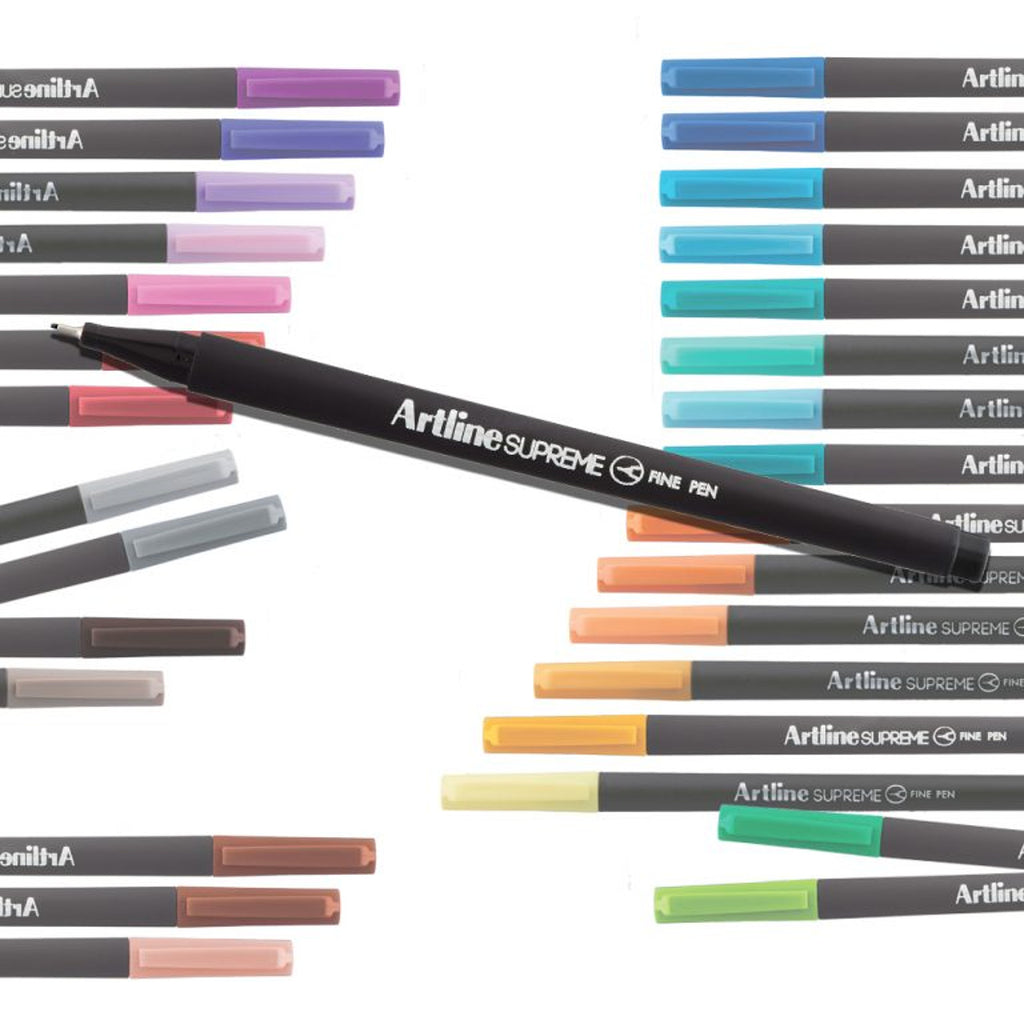 Artline Supreme Fine Pen 0.4mm Nib | 30 Pens