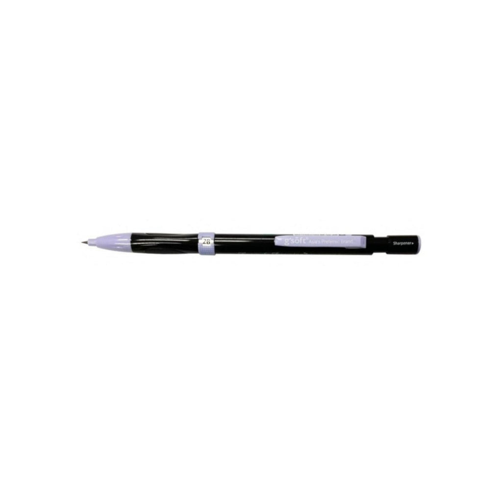 G'Soft Exam and Drawing Mechanical Pencil | Black.Purple
