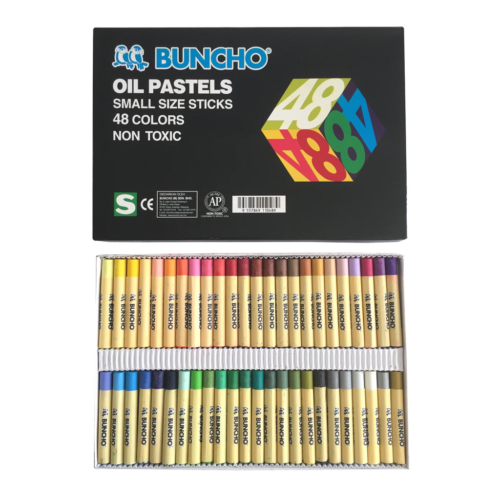Buncho 48 Colour Oil Pastels Colors | Art Crayon