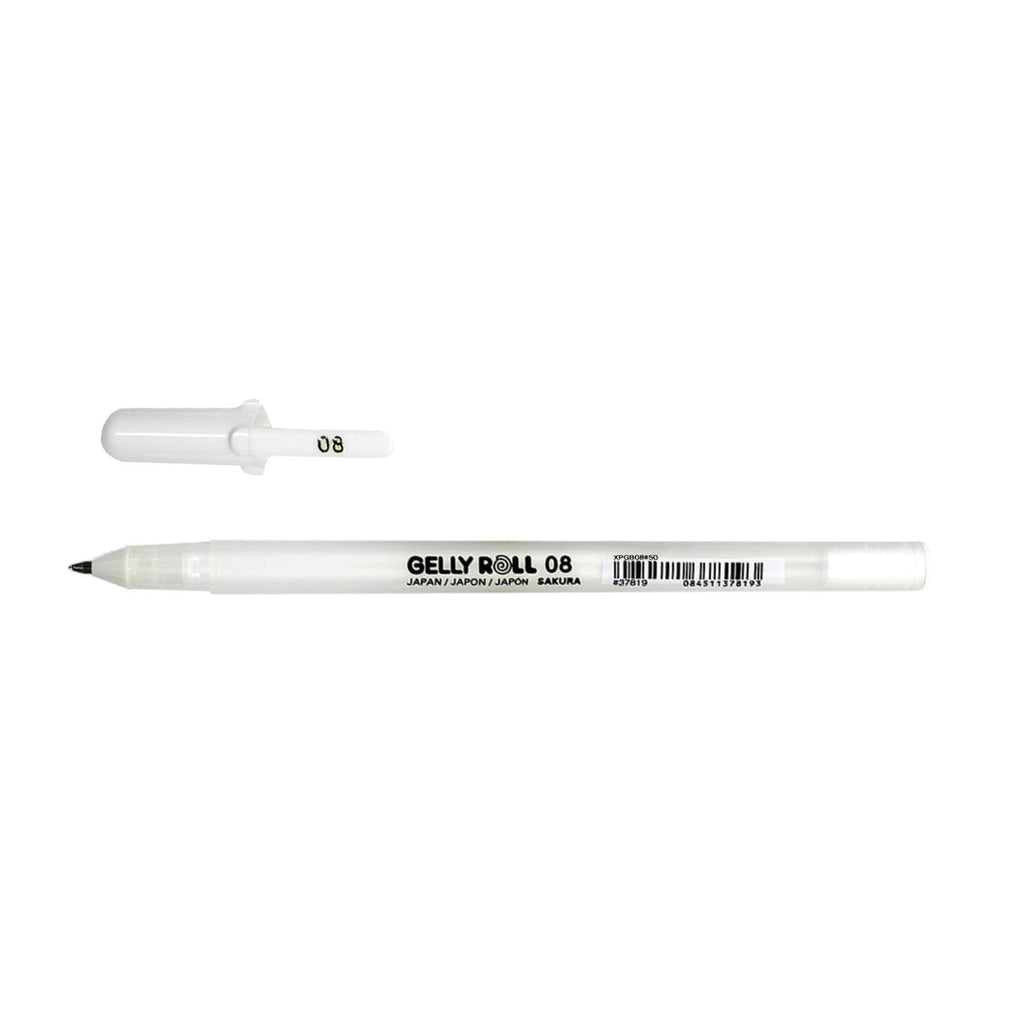 Sakura Gelly Roll Pen Classic 10 Bold Bulk White