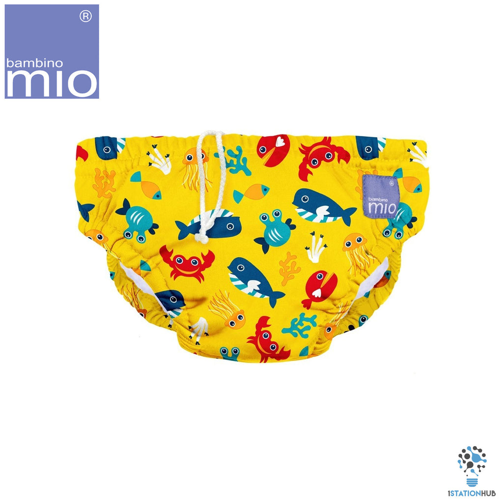 Bambino Mio Swim Nappies | Deep Sea Yellow