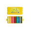 Buncho Yellow Chick Non-Smudge Crayon | 12 Assorted Colours