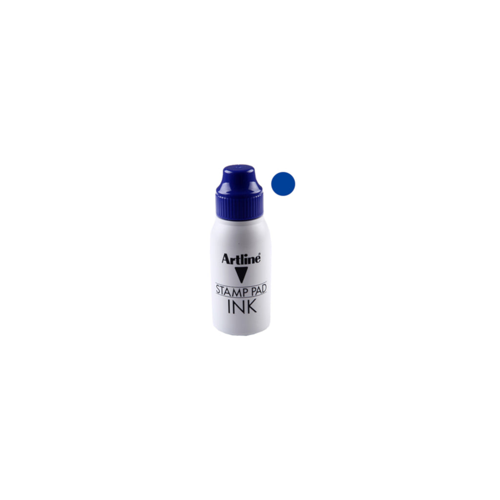 Artline Stamp Pad Ink Refill 50ml | Blue
