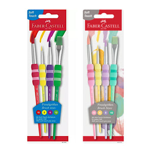 Faber Castell Brush Set with Soft Touch Grip