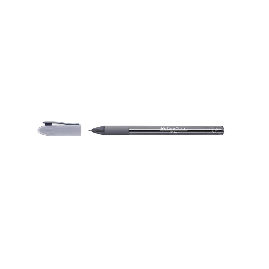 Faber Castell CX PLUS Ball Pen | Water-Resistant Ink | 0.5mm - Black