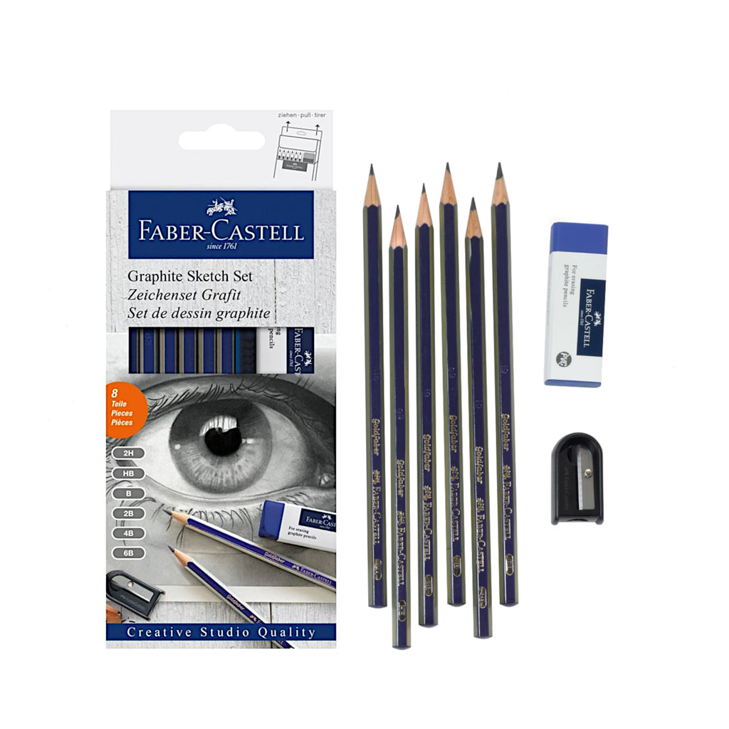 Faber Castell Creative Studio Goldfaber Graphite Drawing Set