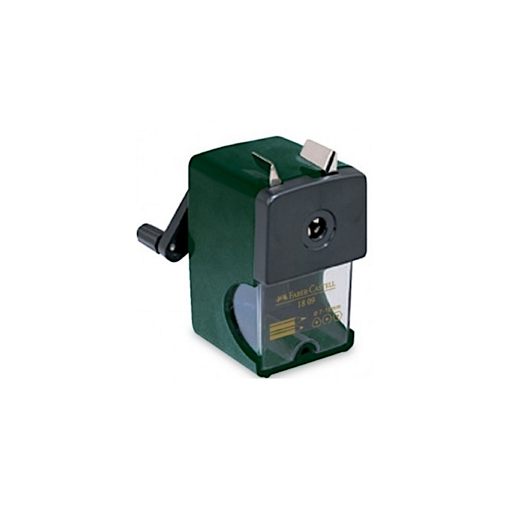 Faber Castell Table Top Pencil Sharpener - Green