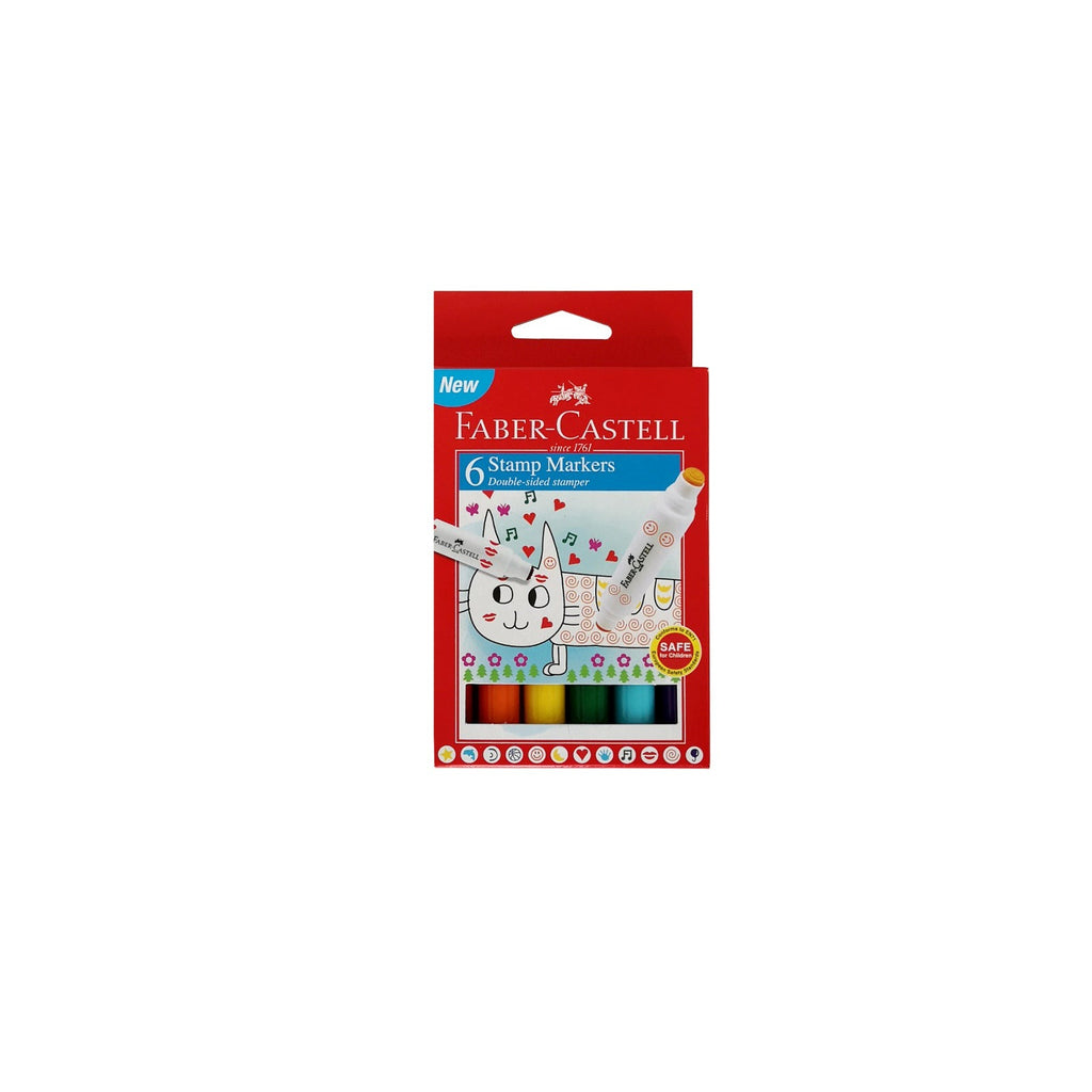 Faber Castell Kids Stamper Markers Double Sided Pen