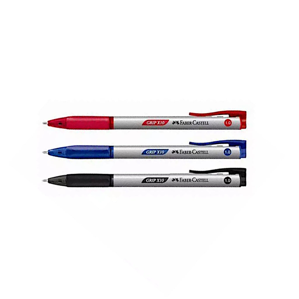 Faber Castell Grip X10 Ball Point Pens