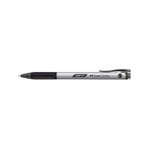 Faber Castell Grip X7 Ball Point Pen | 12 Pens - Black
