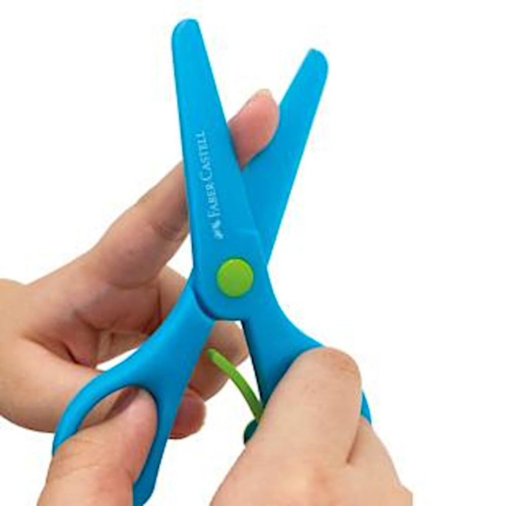 Child Scissors Spring Faber-Castell Spring Kids Scissors | Safe Child-Proof | 1 Station Hub