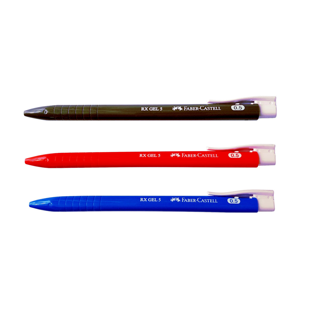 Faber Castell RX5 Gel Ink | 0.5mm Pen