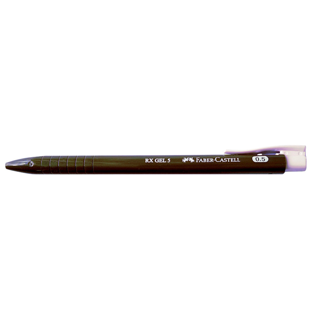 Faber Castell RX5 Gel Ink | 0.5mm Pen - Black