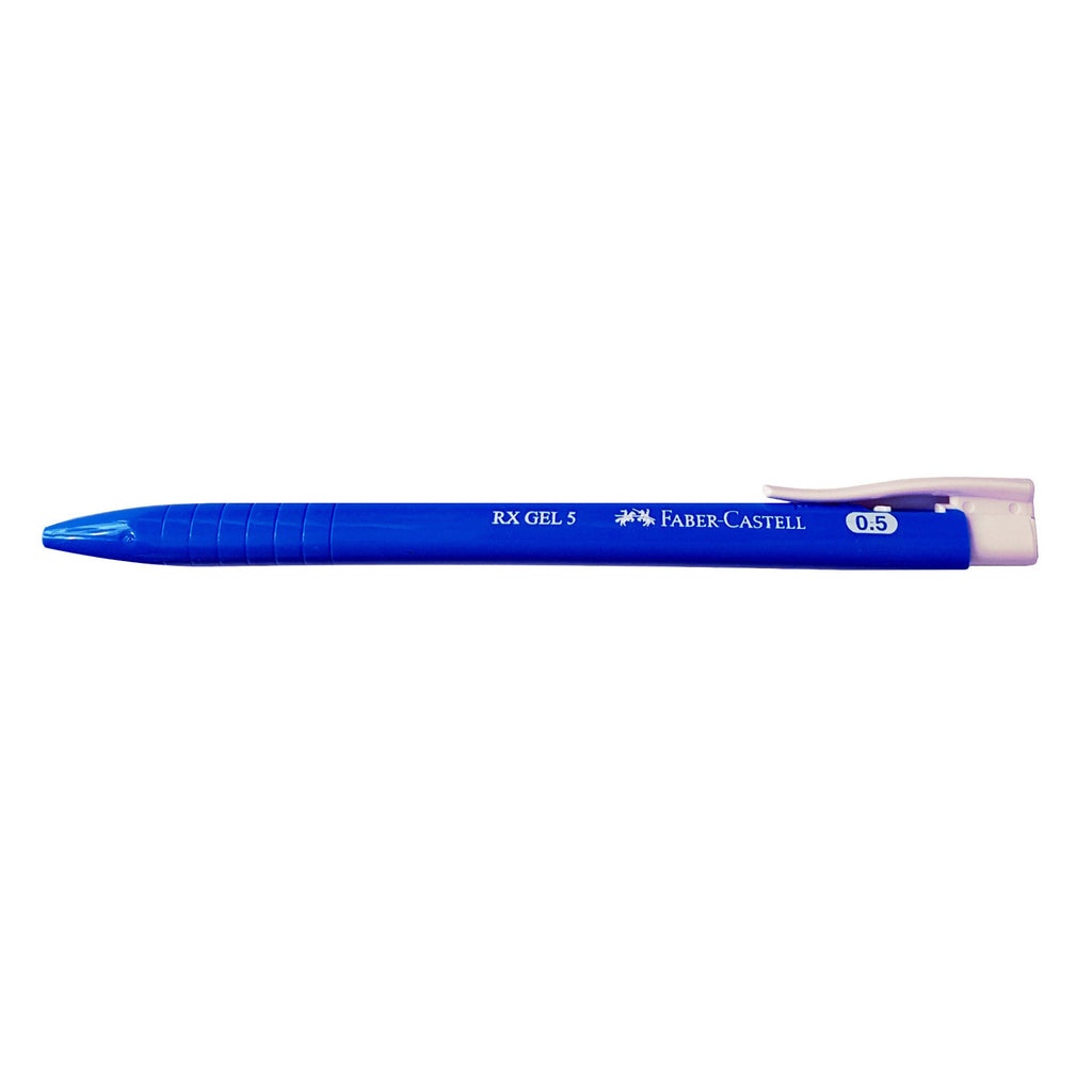 Faber Castell RX5 Gel Ink | 0.5mm Pen - Blue
