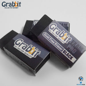 Grabbit Exam Pro Black Eraser