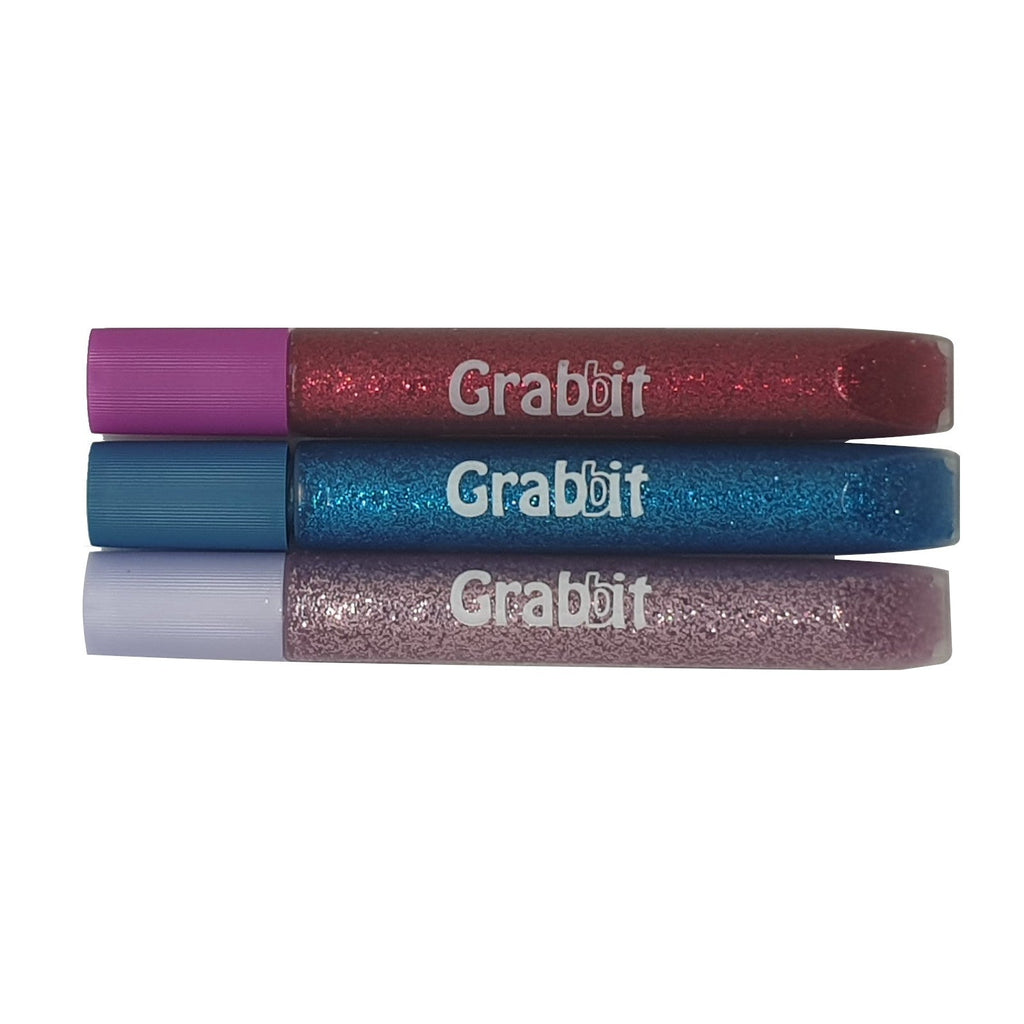 Grabbit Glitter Glue | Pink Light Blue Lavender