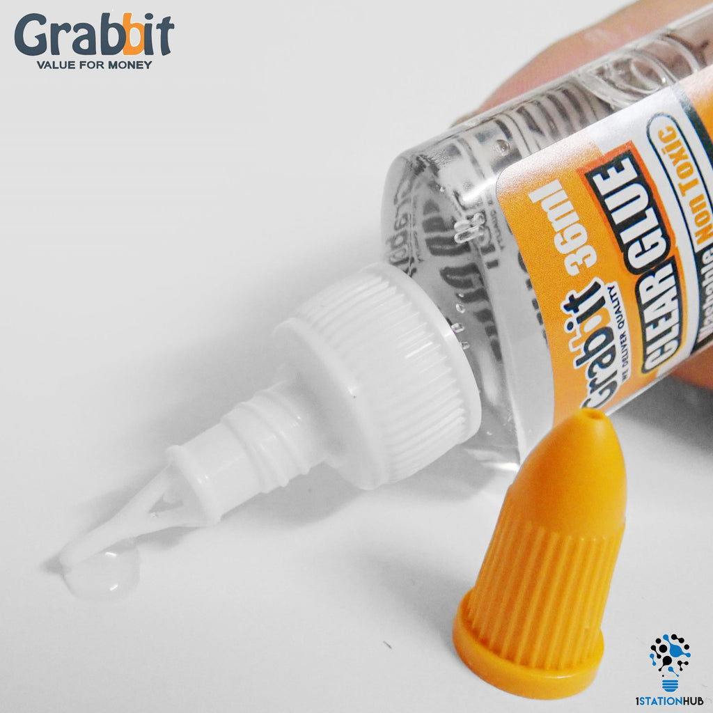 Grabbit Non Toxic Clear Glue