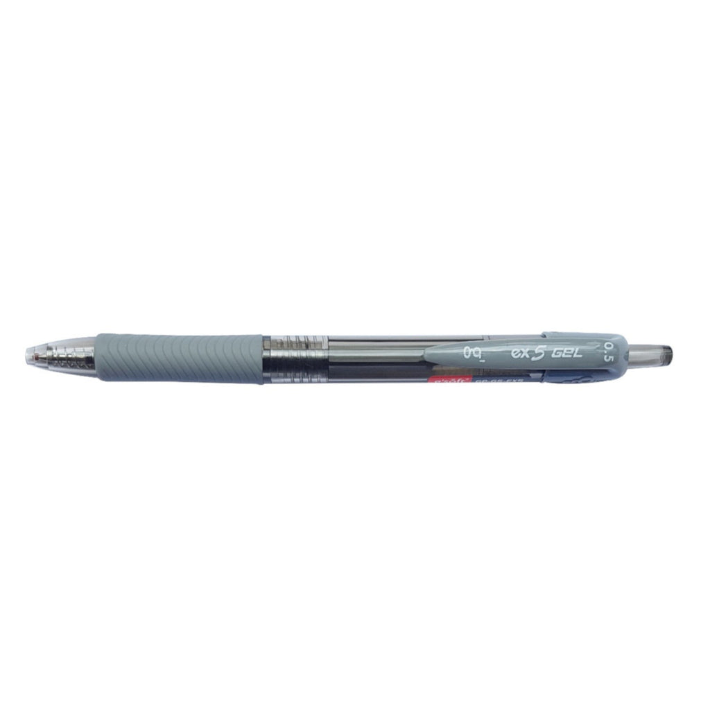 G'Soft EX5 Retractable Gel Ink Pen | 0.5mm - Black