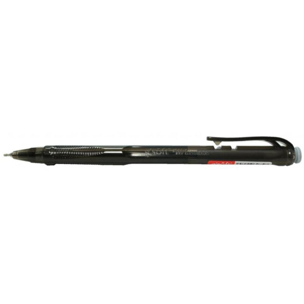 G'Soft WG7 Writemate Retractable Ball Point Pen | 0.7mm - Black