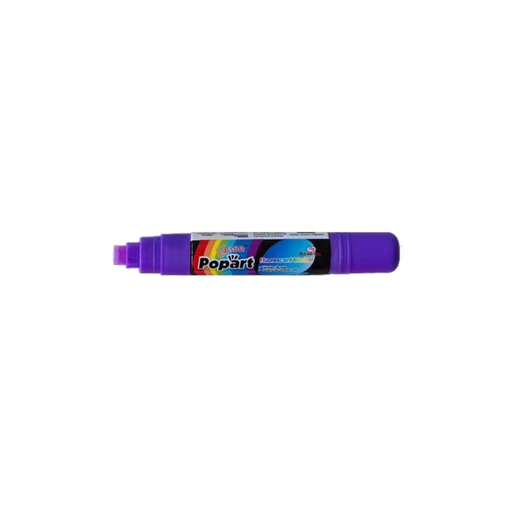 G'Soft Popart Fluorescent Marker Liquid Chalk - 10mm - Purple