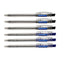 Grabbit Digno Clipto | 0.7mm Needle Tip Pen - Black Blue