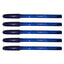 Grabbit Orion T3 Glider Ball Pen | 5 Pens/Pack - 5 Blue