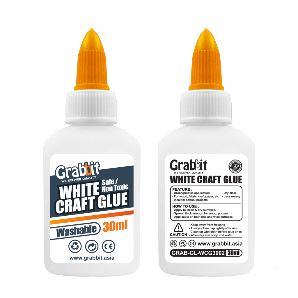 Grabbit Non Toxic White Craft Glue