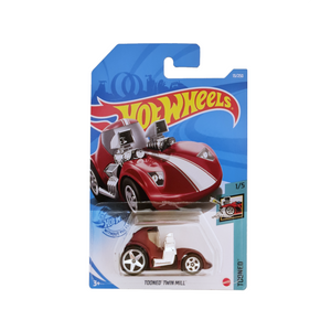 Mattel Hot Wheels Tooned Series | Twin Mill - Dark Red (13/250)