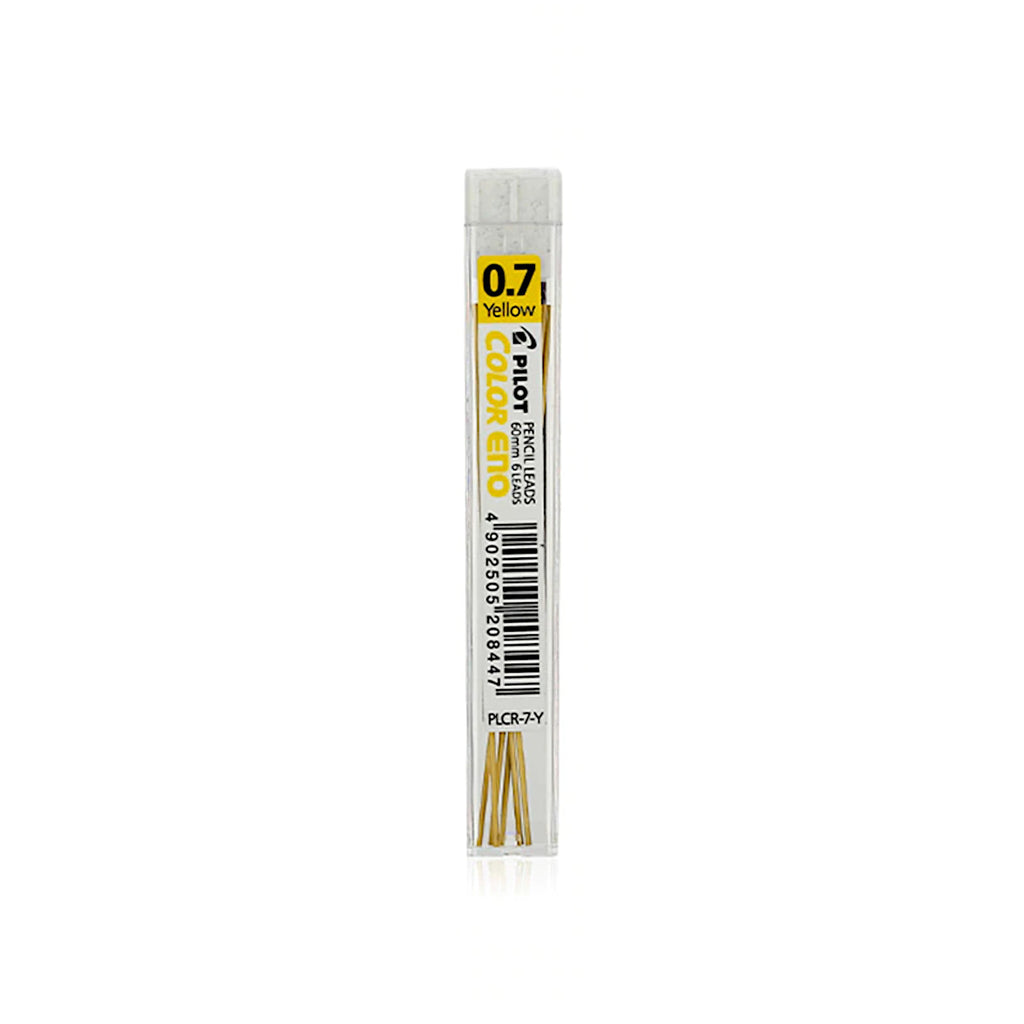 Pilot COLOR ENO 0.7mm | Coloured Leads Refill - Yellow