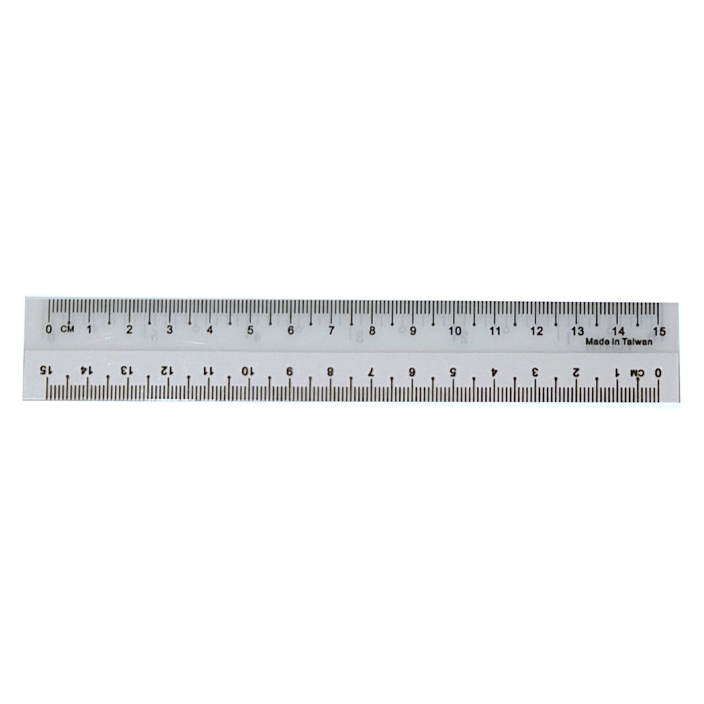 Plastic Straight Ruler | 15cm