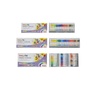 Pentel Arts Water Colours Set | Vivid Color Tubes Paint 