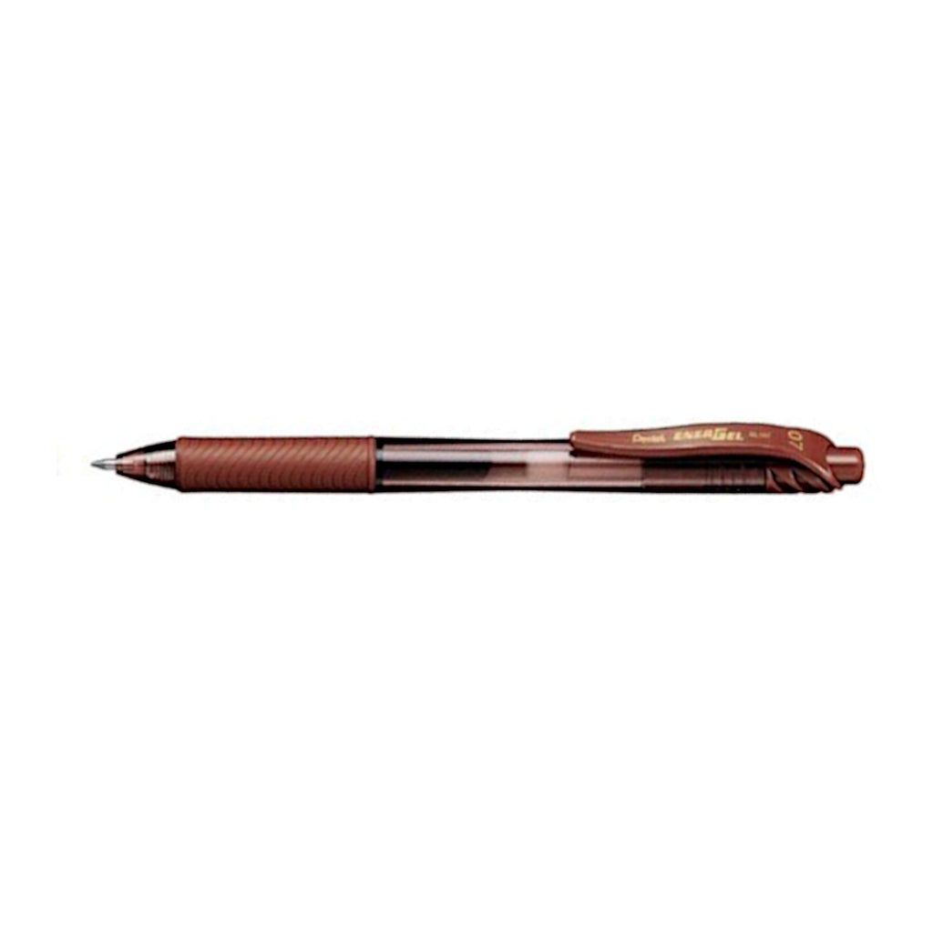 Pentel EnerGel X Gel Ink Roller Pen | 0.7mm - Brown