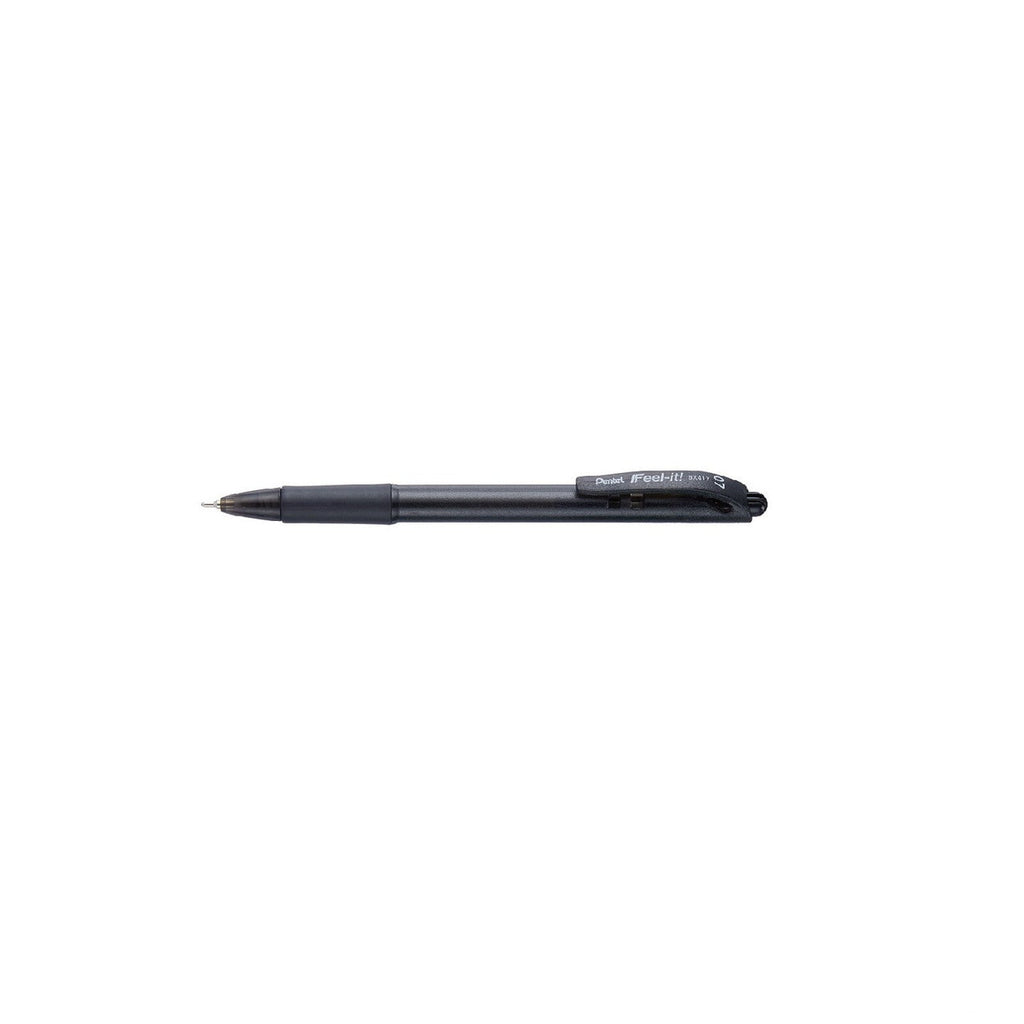 Pentel IFeel-it! Retractable Ballpoint Pen | Black