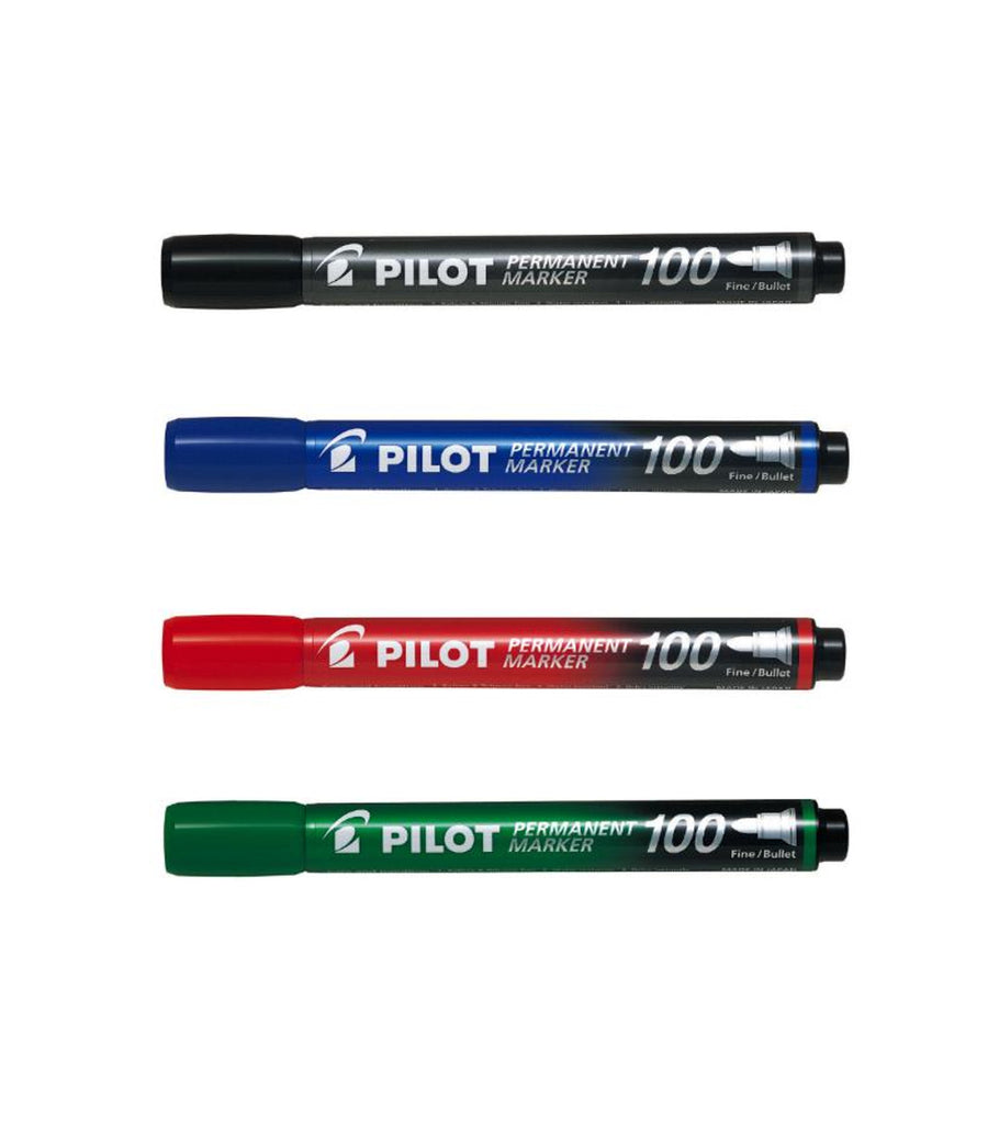 Pilot Permanent Marker Pen 100 | Fine/Bullet